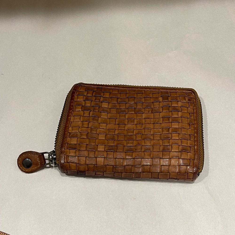 Ashwood Bags | Ashwood Vintage Woven Leather Wallet